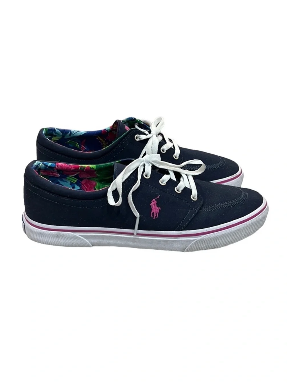 Polo Ralph Lauren Men's Faxon X Canvas Lace-Up Sneakers Size 12
